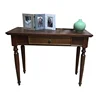 American Homes Collection Samantha Dark Cherry 1-Drawer Console Table