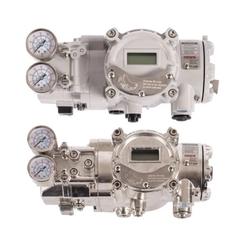 Rotork YTC YT3400 Series Positioner with Wuzhong Pressure Relief Valve