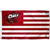 Hot selling 3*5FT Temple Owls Stars and Stripes Nation Flag Banner in Door and Out Door