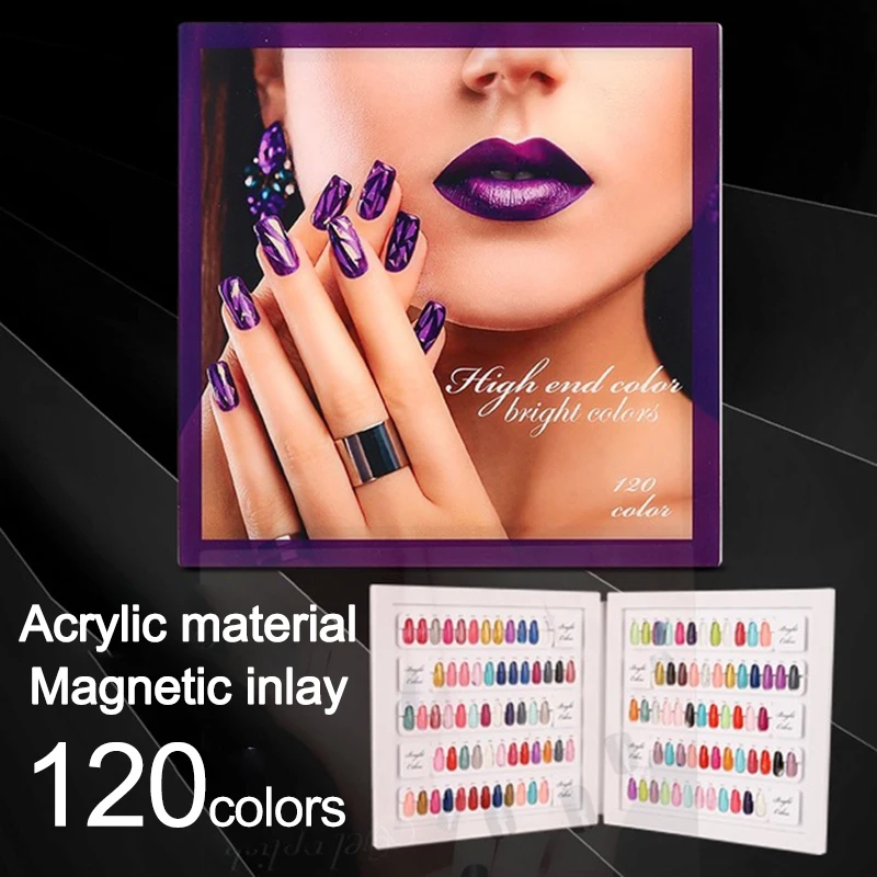 2021 New Arrivals Tips Diy Nails Acrylic Stand Display For Books