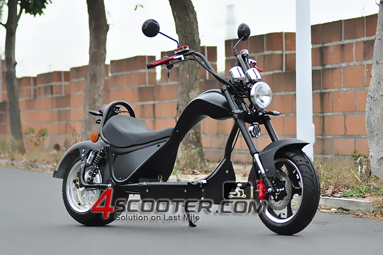 WIZTEM cee/COC approuvé Chopper scooter électrique 2000W Citycoco