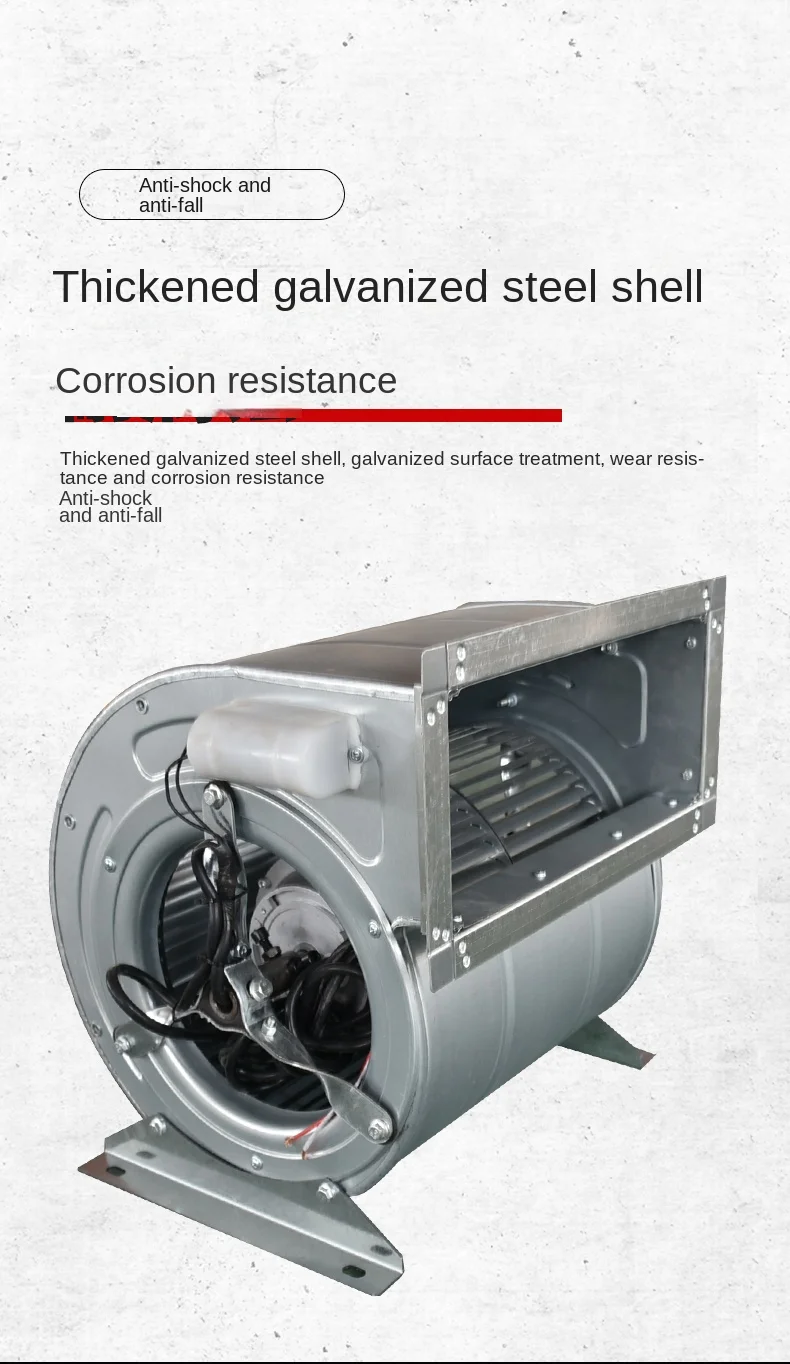 Centrifugal Fan, 220V/380V, Steel - detail 10