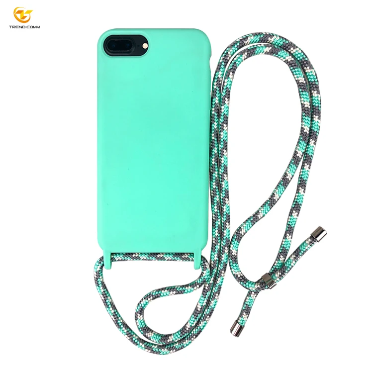 New Phone Neck Strap Silicon Mobile Cases For Iphone 6-11 Pro Max - Buy