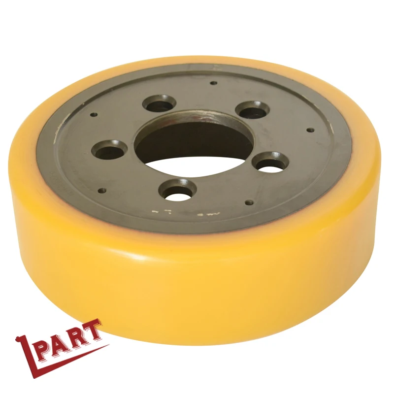 Power Pallet Truck Pu Drive Wheel 248x75mm With 5 Bolts Buy Pallet