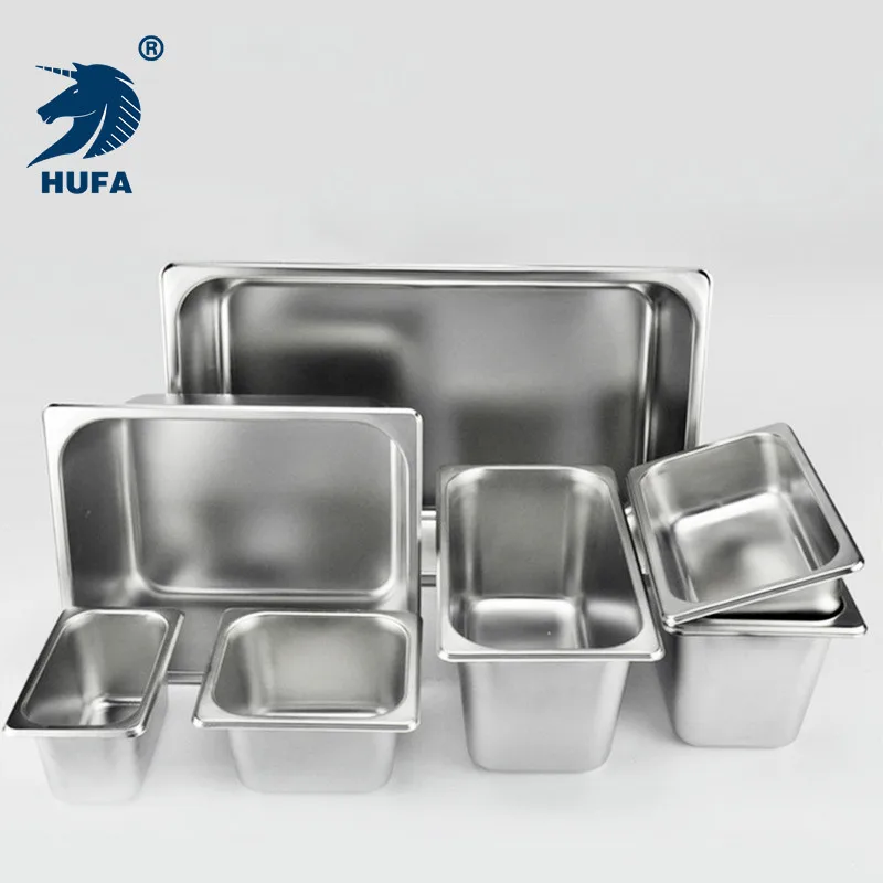 1/4 15cm Depth Best Selling Stainless Steel Food Container Safe And