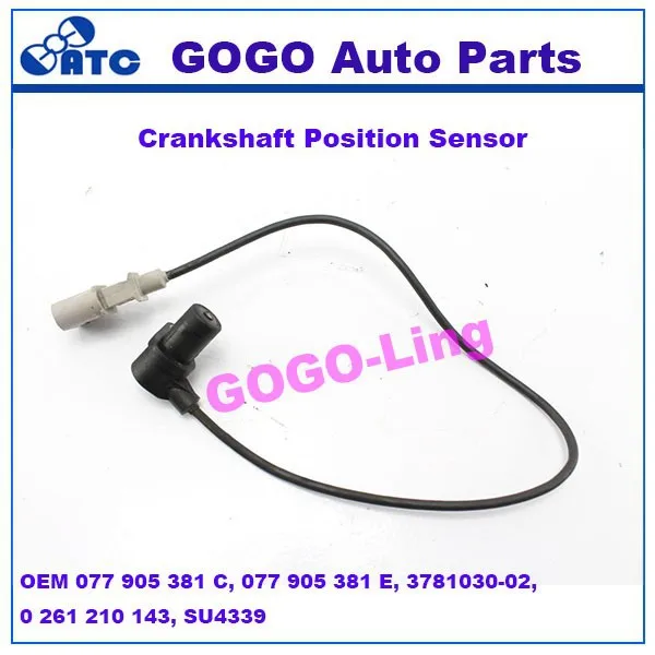 Gogo Crankshaft Position Sensor For Audi Oem 077 905 381 C,077 905 381 ...