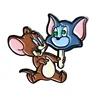 Customized manufacturers bulk TOM AND JERRY soft enamel pins badge