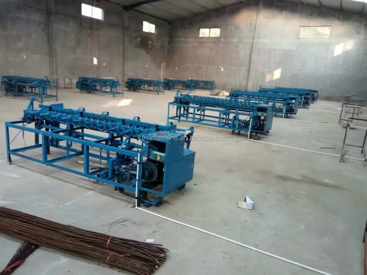 High Quality Bamboo Mat Weaving Machine Weaving Reed Making Machine
