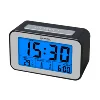 Imarch best selling light sensor LCD digital display desk table alarm clock beside clock