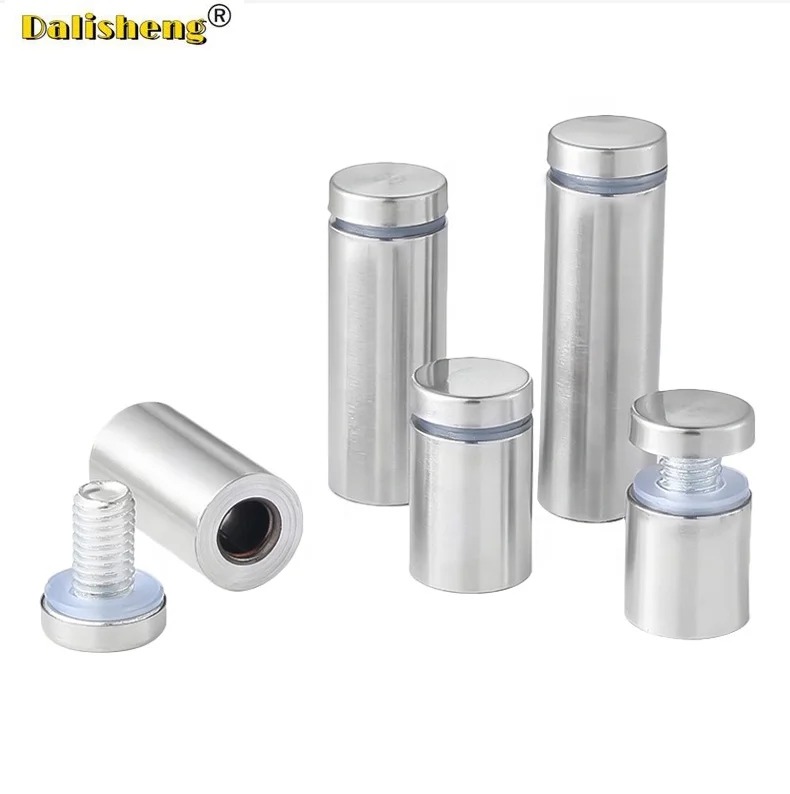 Standoff Screws Pin Fastener Advertisement Fixing Screws Standoff Brass