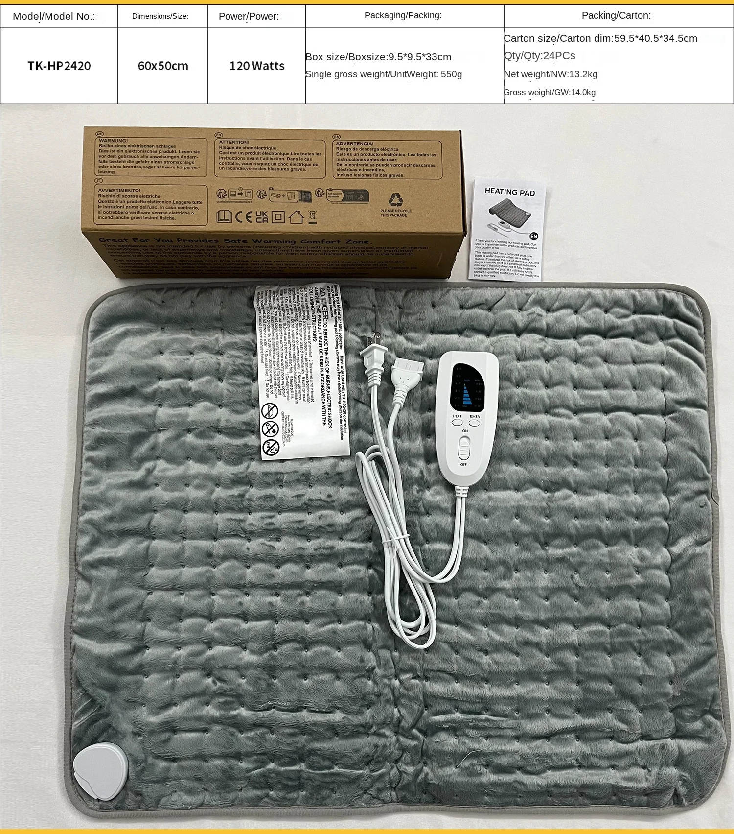 Explosions Usb Electric Blanket, 75, Polyester - detail 26