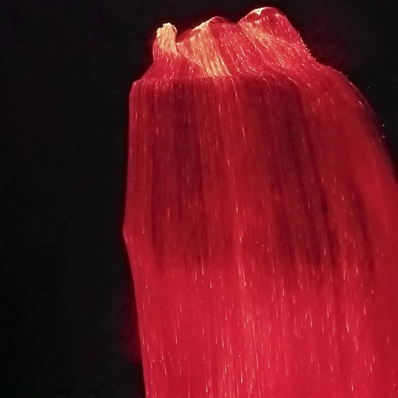 Led Light Emitting Fabric Fiber Optic Light Up Fabric Textiles Glow In