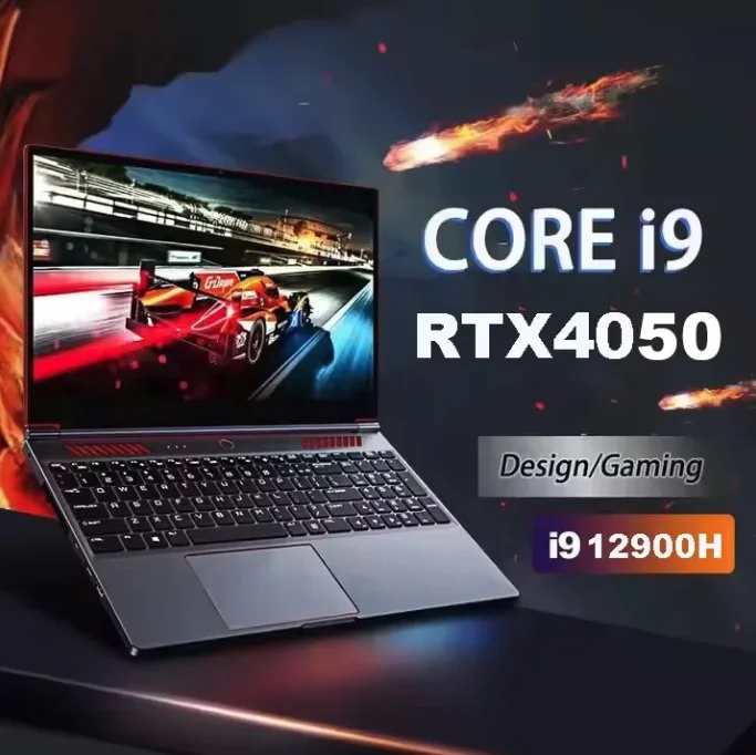 Side-by-side comparison of 14-inch and 15.6-inch laptop profiles showing thickness, weight, and keyboard layout differences