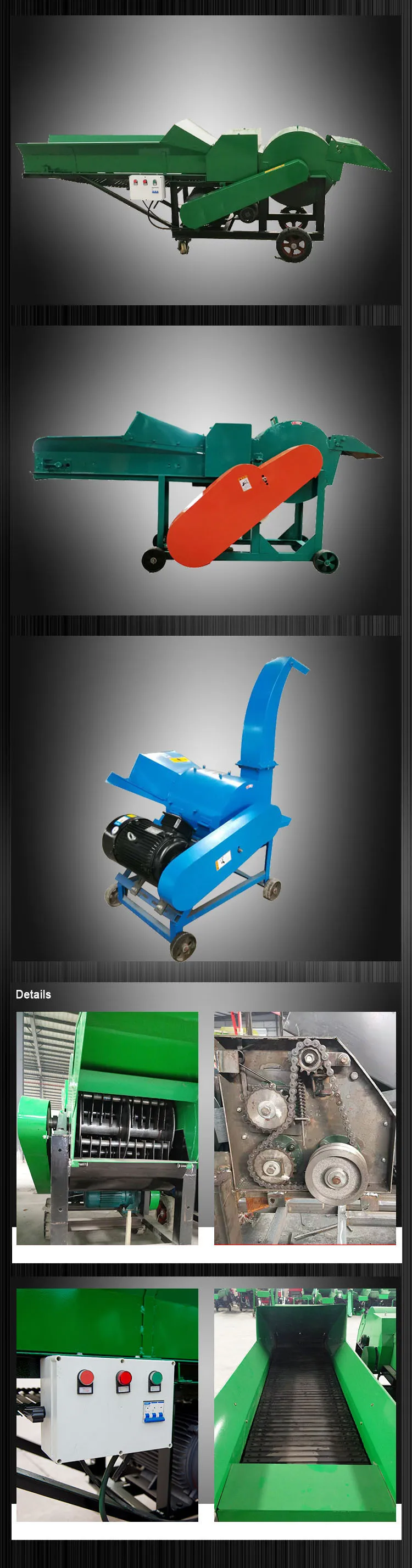 Nkun Multi Functional Chaff Cutter Machine 9Zp -1.5