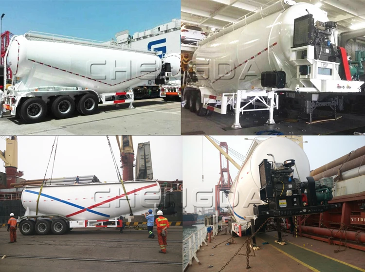 50ton bulk cement trailer