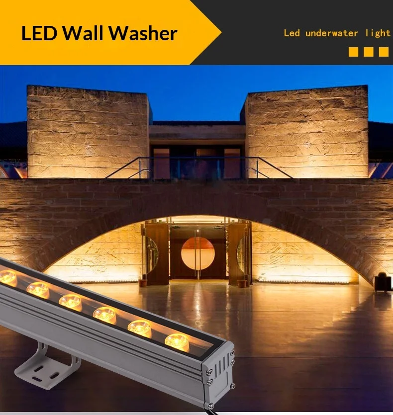 product led ip65 waterproof wall washer lights outdoor hotel building exterior wedding floodlights bridge landscape project illumination-1