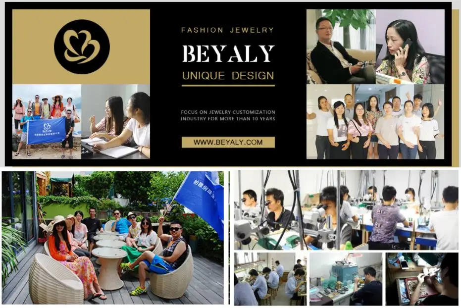 product-Beyaly CAD Custom Jewelry Rhodium-Plated Inner Golden Wavy Edge Ring-BEYALY-img-3