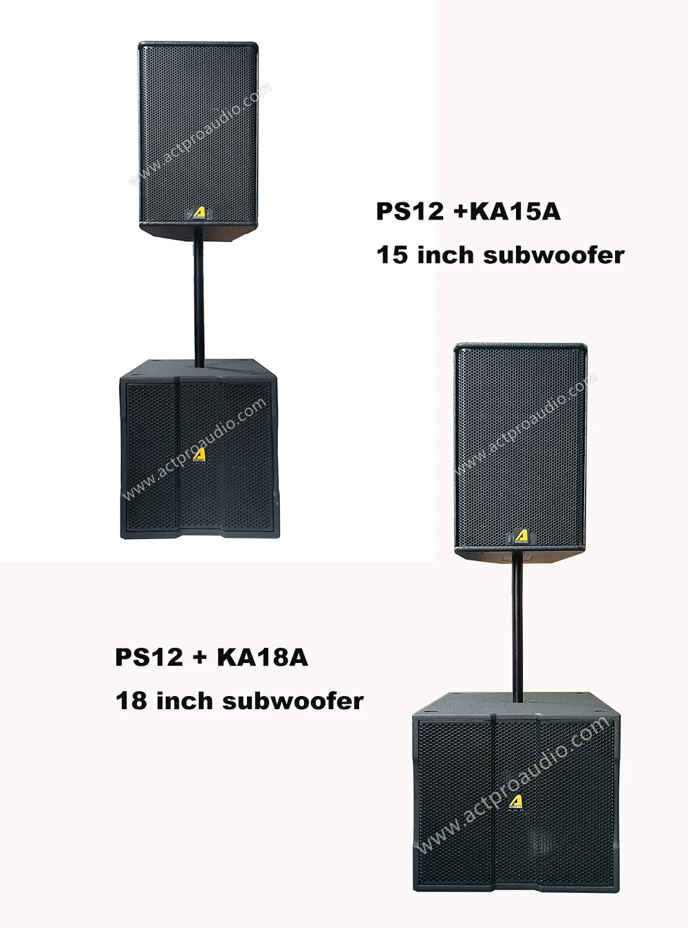 Ps12 12 Inch Full Range Loudspeaker Active 2 Way Loudspeaker Sound