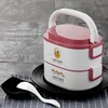 Share Stainless Steel 304 Japanese Lunch Box With Compartments Bento Box Food Storage For Kids School Travel Picnic double layer
