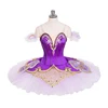 BLY1330 New arrival! girl purple beautiful pancake ballet classical tutu