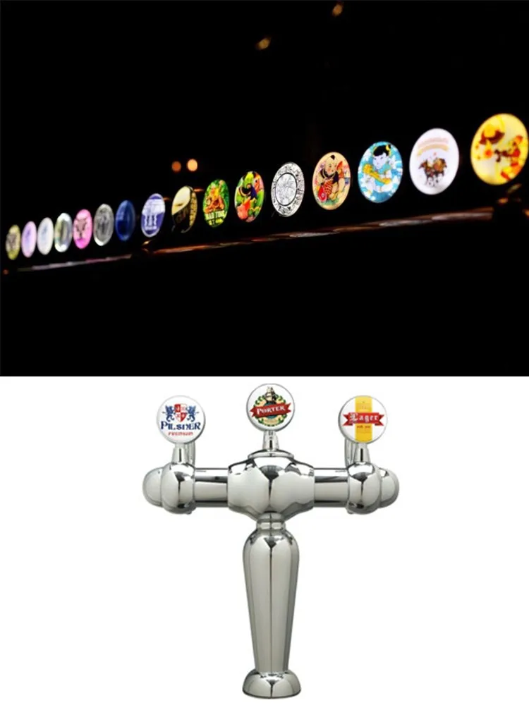 Tsingdao Draft Beer Custom Logo Printing Beer Pump Badge Buy Beer