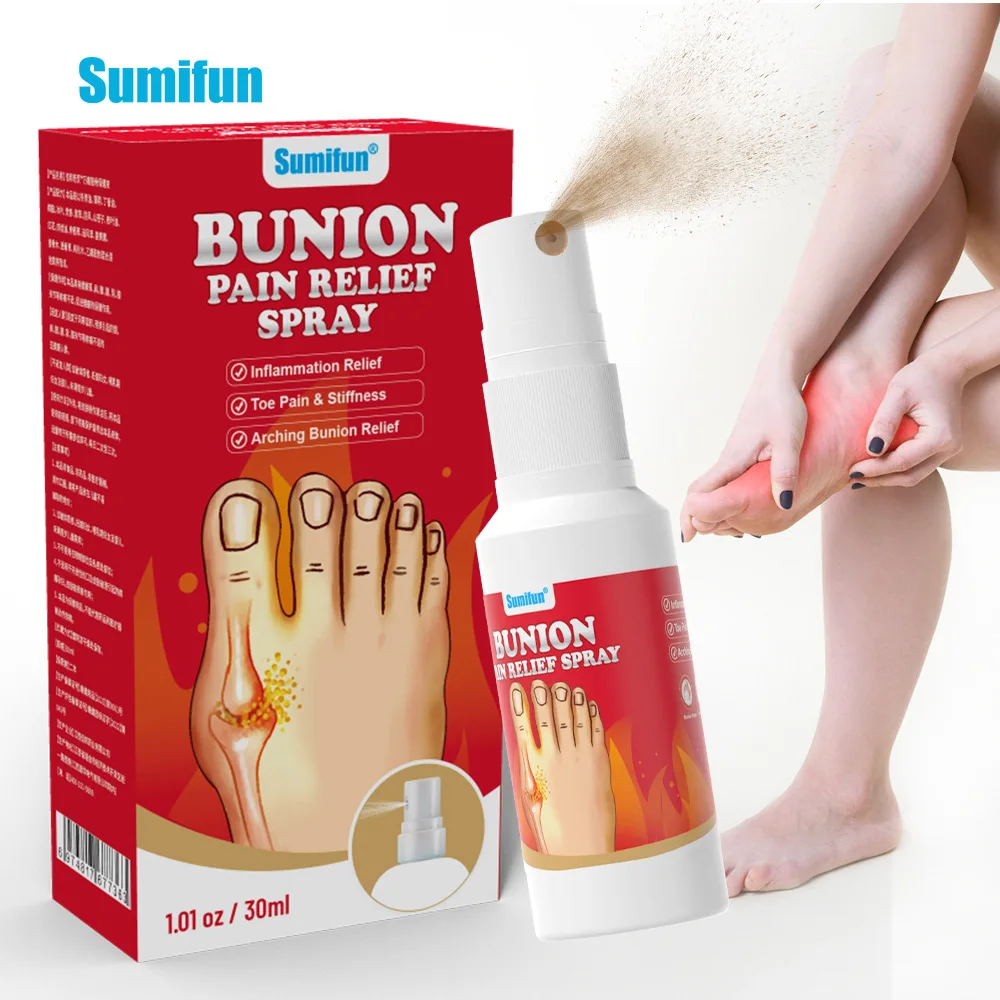 Bunion Arthritis Pain Stiffness Relief Spray Wrist Elbow Knee Pain ...