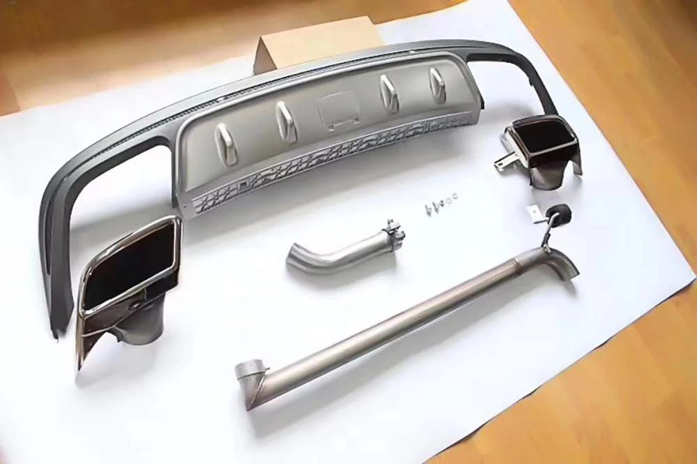 For Volkswagen Tiguan Change Rline Front And Rear Bumpers Body Kit Buy Front Bumper For