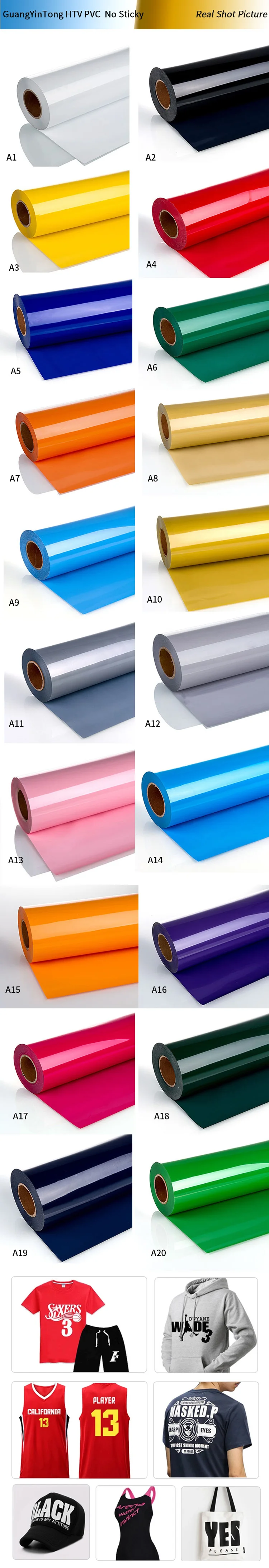 Renlitong Wholesale Pvc Rolls Heat Transfer Vinyl Thermal Transfer Film