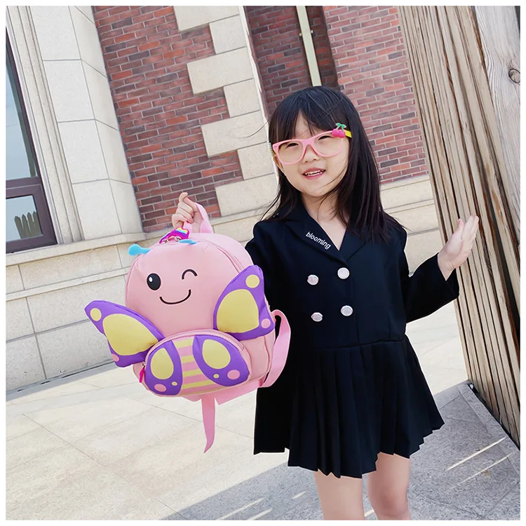 Wholesale Cheap Price Cute Kids Designer Backpack Purses Kindergarten School Bag