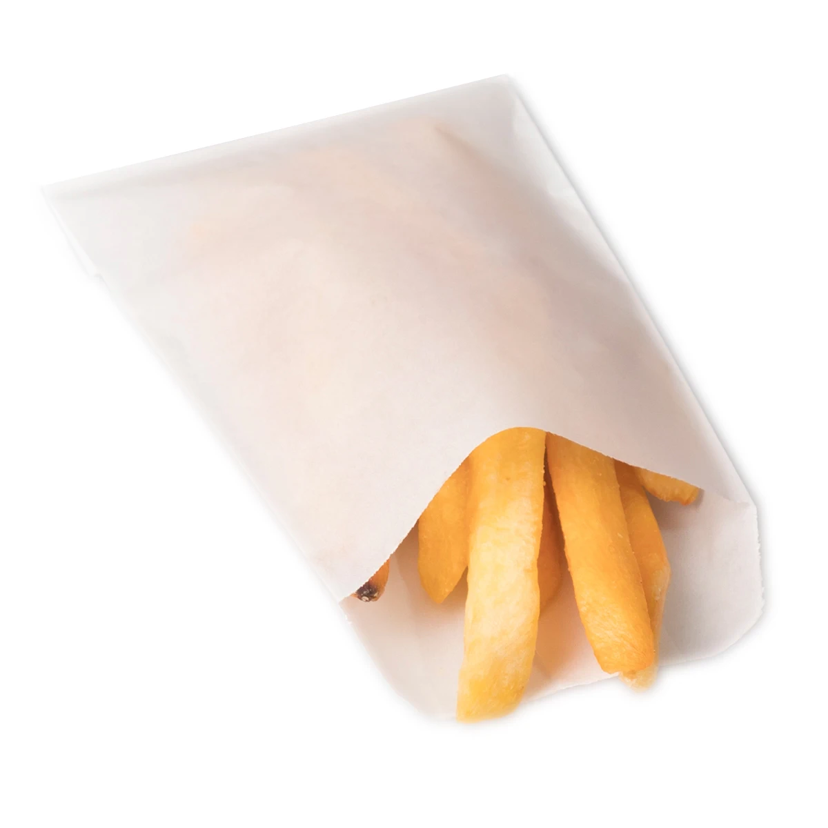 Food Use And Grease Proof Feature White Kraft Paper French Fries ...