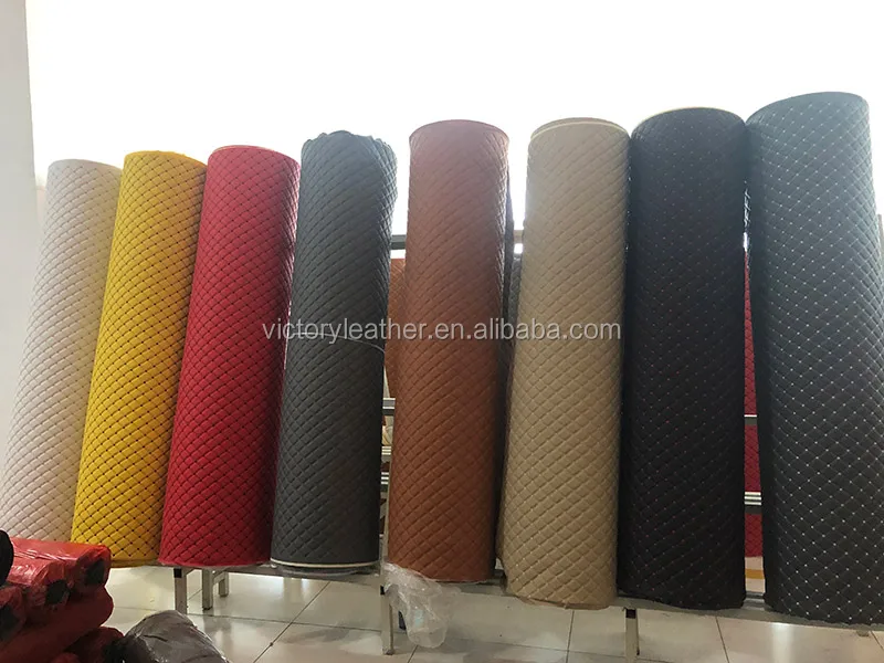 Embroidery Pvc Leather Car Floor Mat Roll For Car Mats & Car Seat