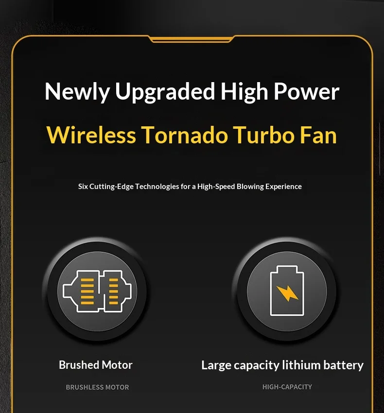 Violent Turbo Fan, Brushless, Battery - detail 16