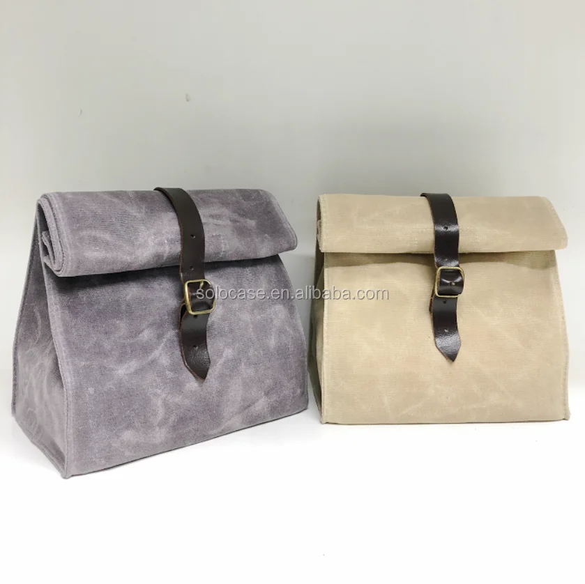 Cotton Canvas Kids Lunch Bags