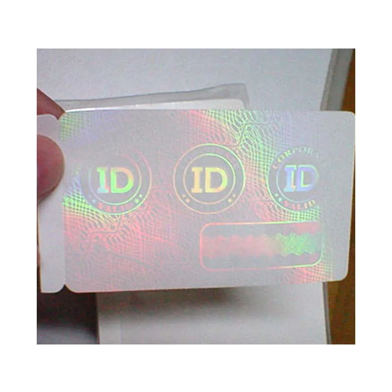 holographic id card overlay 25 Cards Security Hologram Stickers with Micro Secure Technology and Extra Security Futures SHID-05 "Corporate ID Hologram" : Office Products This overlay adds an additional security feature of UV imaging to be extra certain your cards cannot be questioned or reproduced Adhensive Hologram ID Overlay -