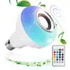 Smart Led Bulb E27 Blue tooth 12W RGB Lamp Dimmable 85-265V Wireless Blue tooth Speaker Music Player lampara led + Remote