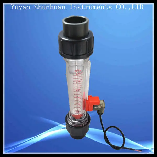 Pvc Water Rotameter Flow Meter With Alarm Flow Meter Buy