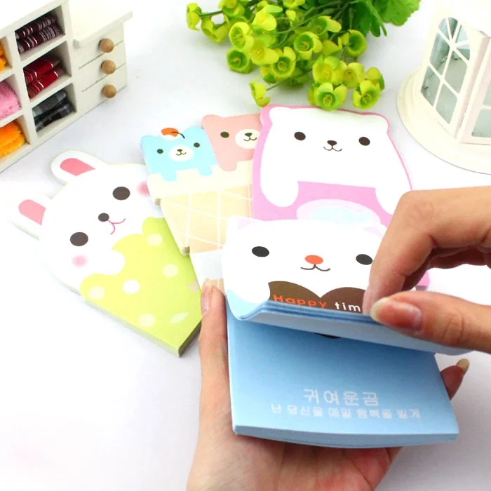 custom size and shape sticky note pad