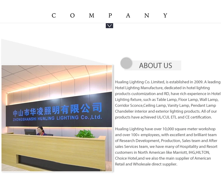 Nordic modern hotel bedroom bedside table lamp metal decorative ceramic lighting table lamp