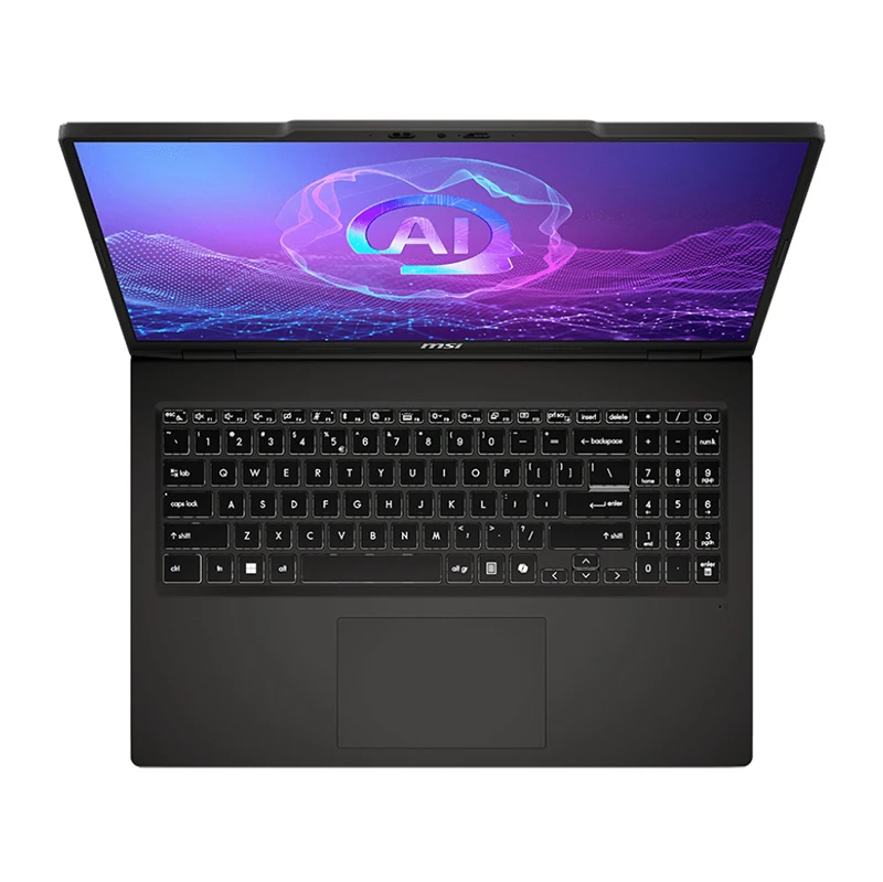 Student using 1080p laptop in classroom with stylus and note-taking app
