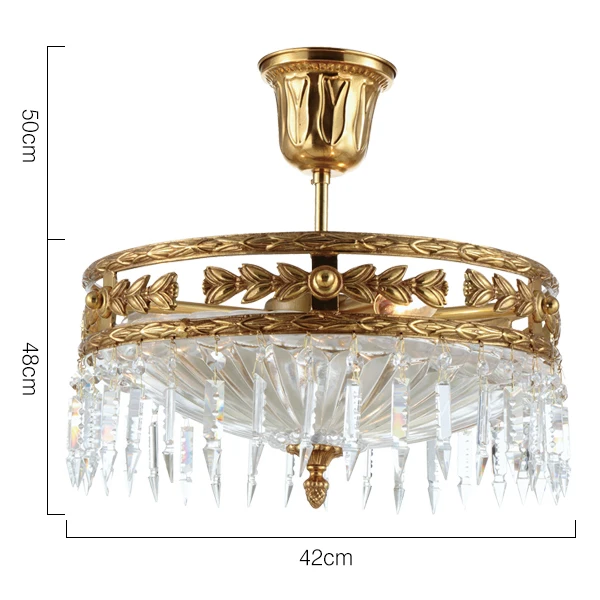 classic luxury cristal ceiling light