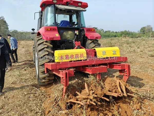 product high productivity mini cassava potato bean and carrot harvester-5