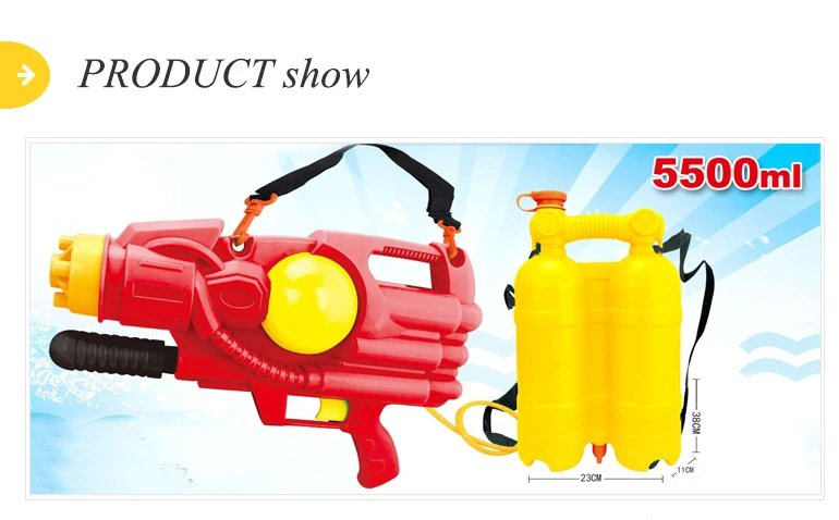 Outdoor Toy Large 5500ml Water Guns Super Soaker With Backpack Buy Water Guns Super Soaker Big Water Guns Water Gun Toy Product On Alibaba Com