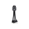 Fashion design 3 in 1 micro usb type c IOs cable fast charging cable