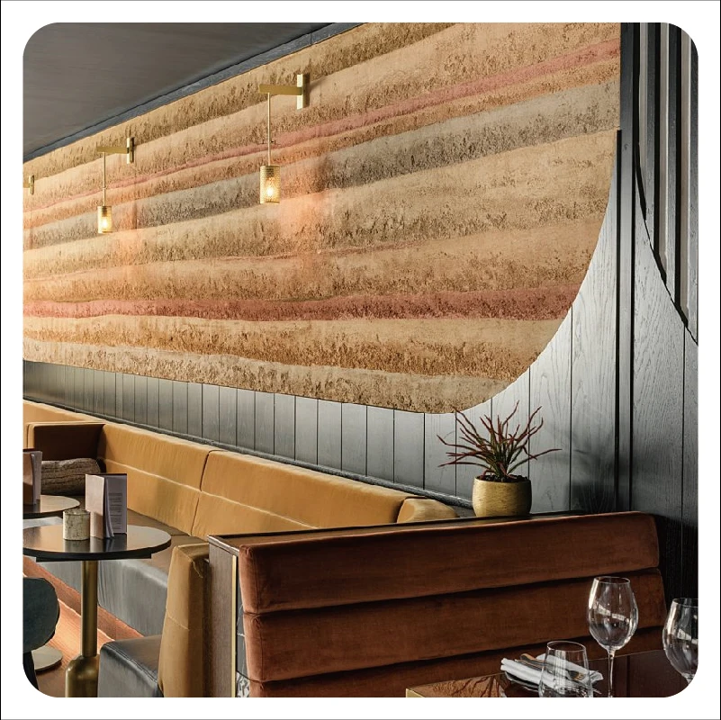 Rammed Earth Interior Wall Paint Stucco Texture Paint Interior