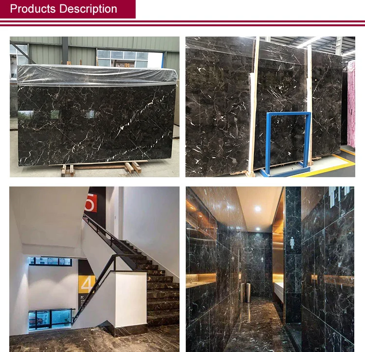 Wholesale marbles Cheapest China Manufacture marble tiles Dark Emporador Factory marble Price Polished Surface Design