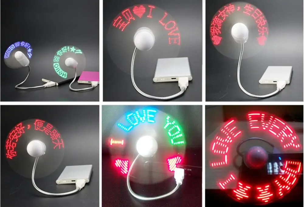 Custom Programmable Usb Driver Led Message Fan Buy Usb Driver Led