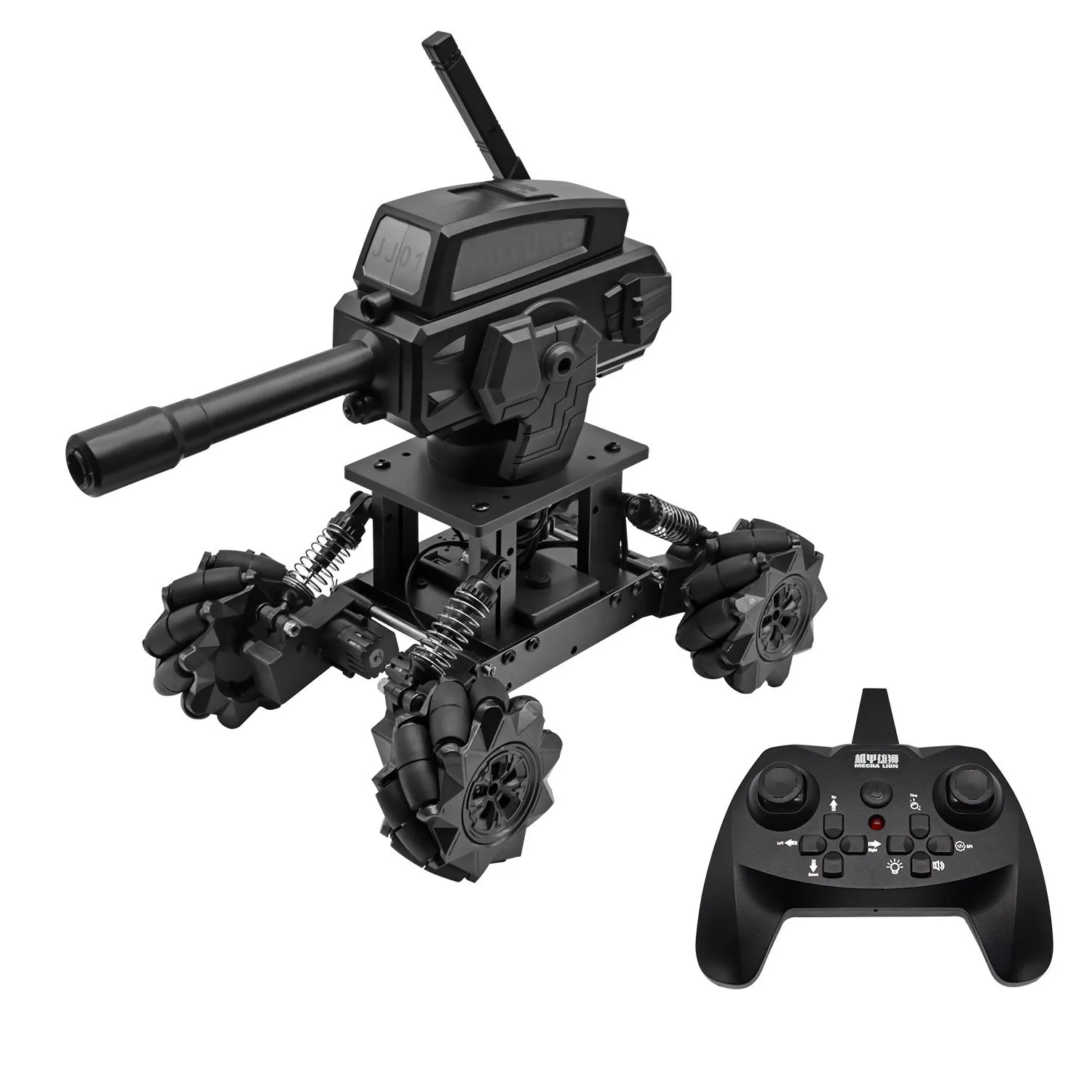 Jj01 Diy Remote Control Mecha Clamp Robotic Arm Manipulator Car