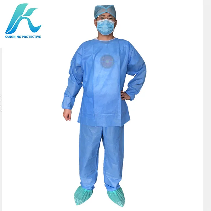 Disposable Medical Scrub Scrub Suit Nurse Hospital Uniform Scrub Set