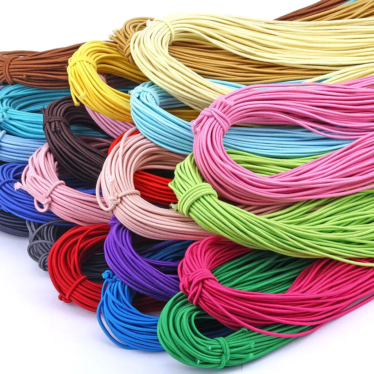 2mm Stretchy Imported Latex Elastic Rope Round Elastic Rubber String
