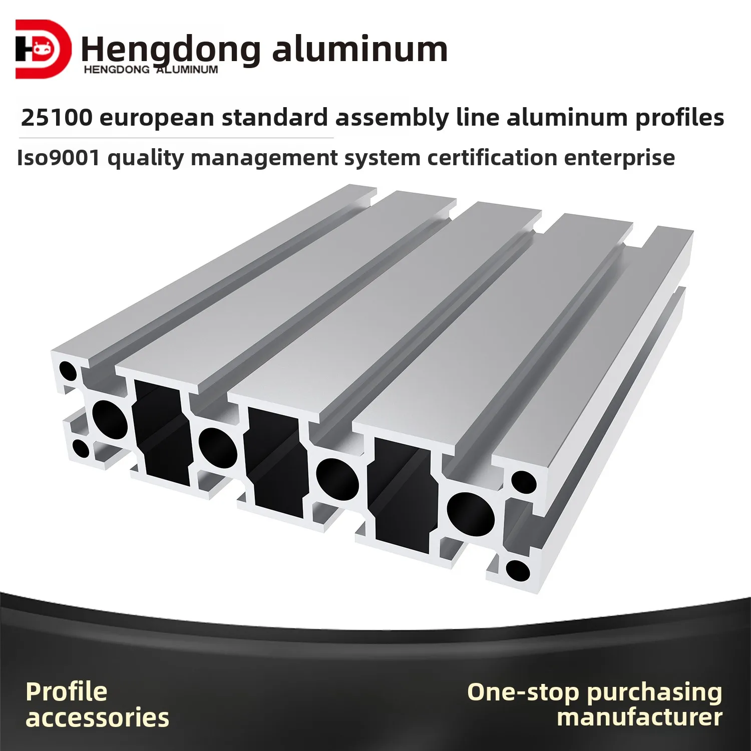 HD-OB25100 European Standard Industrial Automation Equipment 6000 Series Aluminum Profile Conveyor Line High Quality supplier